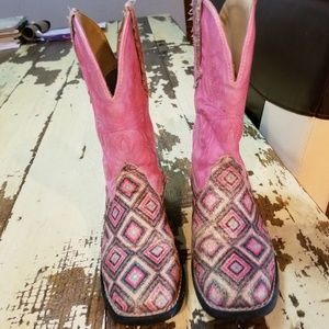 Girls Roper cowboy boots